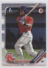 2019 Bowman Draft Cameron Cannon #BD-166 0w8