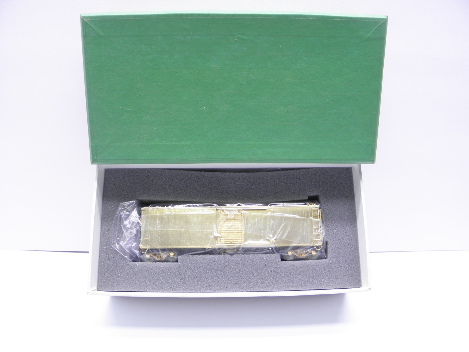 Overland Models -Prr  X-29 Boxcar Plain Ends Ho Scale- Brass
