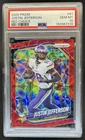 2025 Panini Prizm Justin Jefferson Choice Red #/20 Vikings PSA 10 GEM MINT