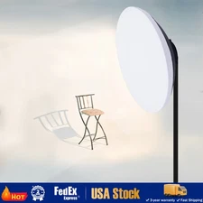 Studio Reflector 16" Beauty Dish Standard Bowens Mount Flash Head Strobe Mount|