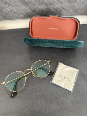 GUCCI Brille Brillenfassung Gold GG 0607OK 001 neuwertig