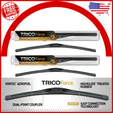 2-wipers 26 19 Trico Exact Fit All Season Beam Wiper Blades - 25-260 25-190 2-wipers 26 19 Trico Exact Fit All Season Beam Wiper Blades - 25-260 25-190