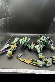 LEGO Ninjago Green Ninja Mech Dragon (70612) Dragon Parts & Pieces (INCOMPLETE)