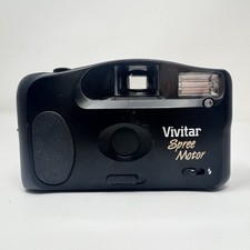 Vivitar Spree Plus Free Point Shoot 35mm Film Camera Vintage