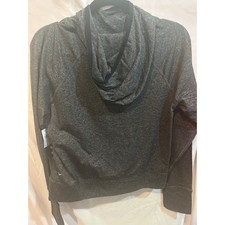 NWT Old Navy Active Gray Heathered Cowl Neck Sweatshirt Hoodie Large