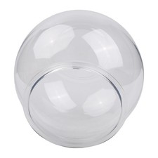 Round Clear Fish Bowl Aquarium Tank Plastic Safe for Living Room and Office