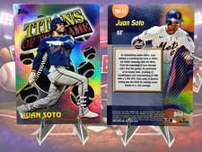 2026 Topps Series 1 Titans of the Game TOG-11 Juan Soto New York Mets Baseball