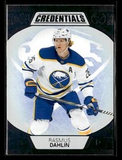 2022-23 Upper Deck Credentials - #11 Rasmus Dahlin - Buffalo Sabres