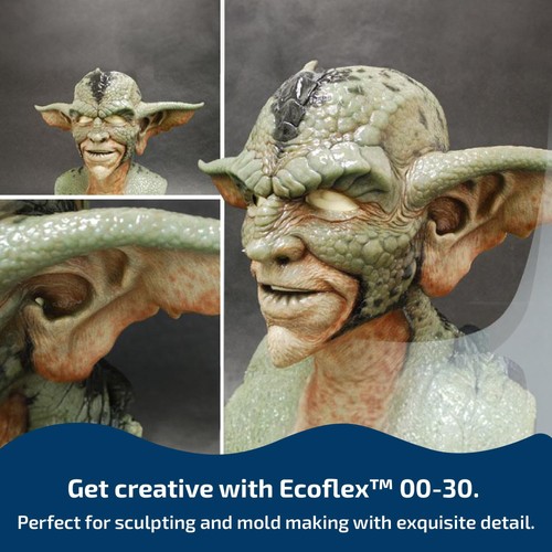 Smooth-On Ecoflex™ 00-30 Super-Soft, Platinum Cure Silicone Rubber - Pint Unit
