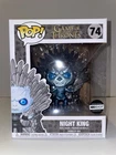 Game Of Thrones Exclusive Metallic Night King on Throne Deluxe Funko Pop #74
