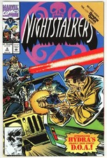 Nightstalkers 2 NM- 9.2 Morbius Blade Solomon King Marvel Horror 1992 BIN