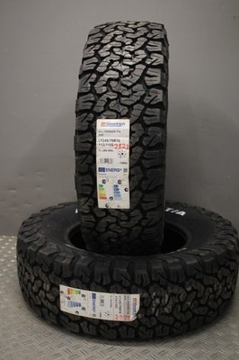 2x 245/70 R16 113/110S BFGoodrich All Terrain T/A KO2 LRD RWL (DOT2923)