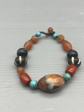 玛瑙主多色西藏古饰品| eBay