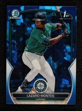 2023 Bowman Sapphire Edition Chrome Prospects Lazaro Montes #BCP-58 2wr