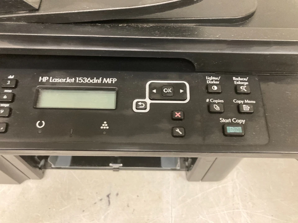 HP LaserJet Pro M1536DNF All-In-One Laser Printer Copier Scanner Fax - Image 4 of 4