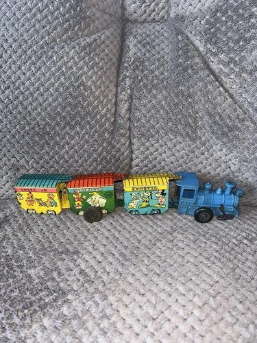 1950s Marx Disneyland Express TIN LITHO WIND UP TOY TRAIN Locomotive CASEY JR