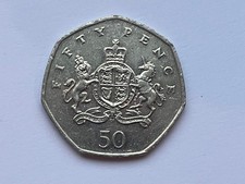 2013 CHRISTOPHER IRONSIDE Fifty 50 Pence Coin Circulated