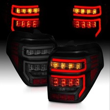 2014-2023 Toyota 4 Runner LED Tube Smoke Black Replacement Tail Light Assembly P