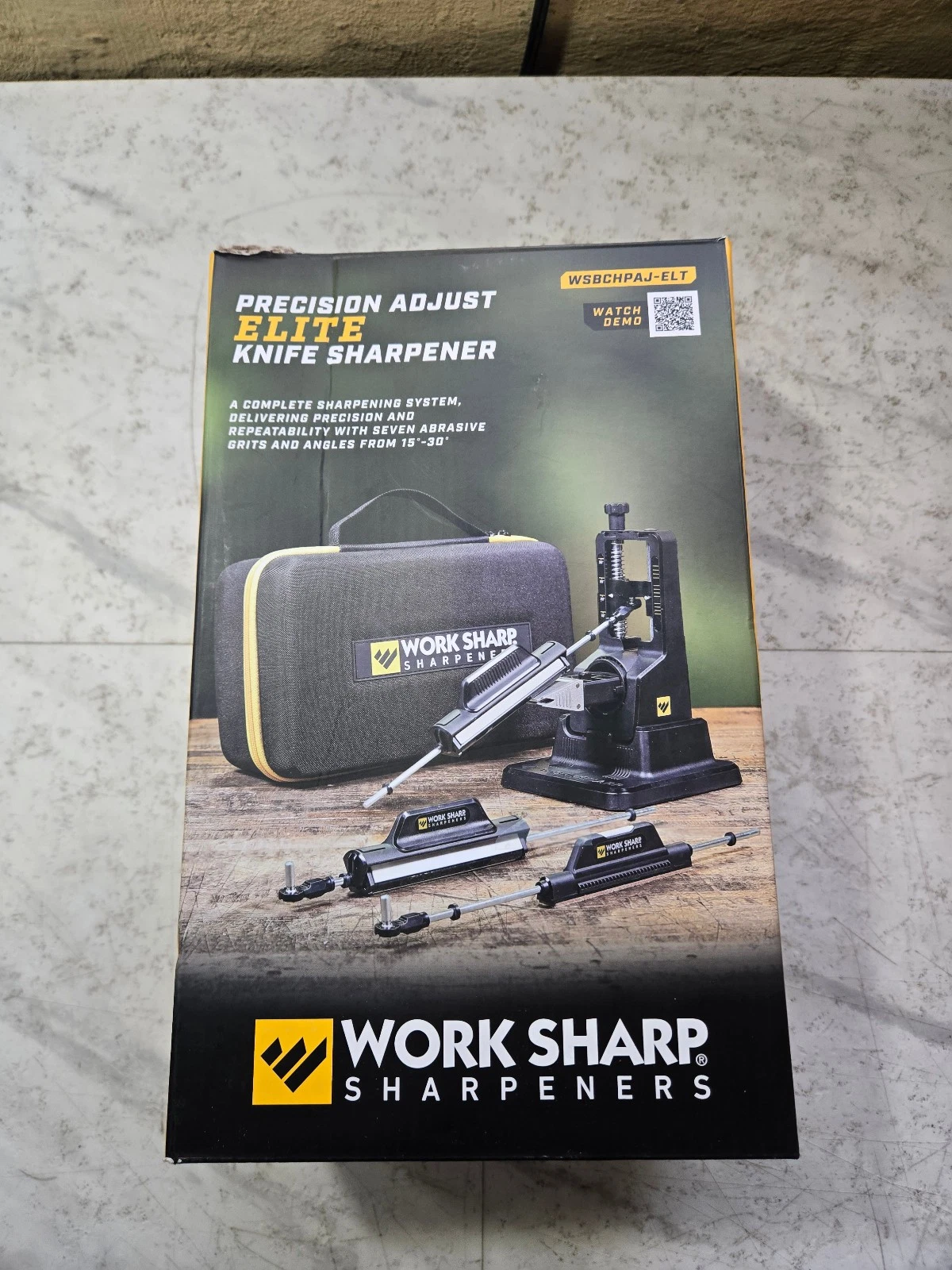 Work Sharp Precision Adjust Elite Knife Sharpener - Open Box