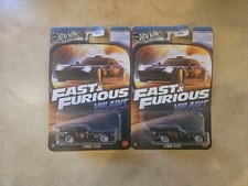 2025 Hot Wheels Silver Series Fast  Furious Villains Honda S2000 1/5 Lot of 2 
