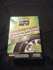 Rust-Oleum Wipe New Midnight Black Ultimate Tire Shine System - 381405
