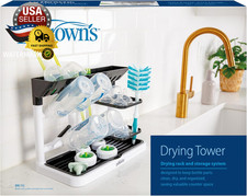 Drying Tower, Stand-Up Drying Rack, Countertop Baby Bottle Drying with Organized