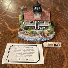 Harbour Lights Hilton Head Front Range Lighthouse #551 Society Exclusive Signed