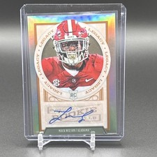 2019 Panini Legacy - Rookies Mack Wilson #184 Premium Penmanship Prizm (AU, RC)