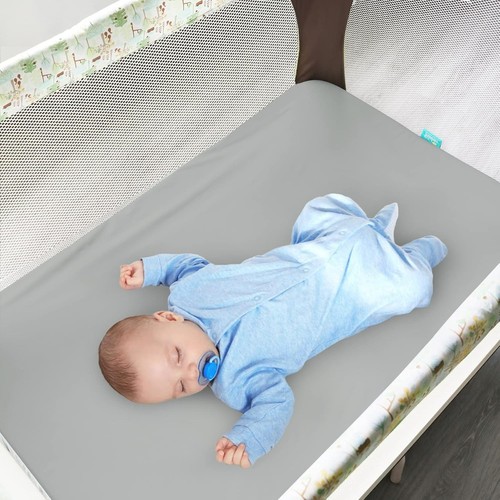 4er Pack Spannbettlaken Pack N Spiellaken Weich & Atmungsaktiv Babylaken Mehrfarbig - Bild 26 von 32