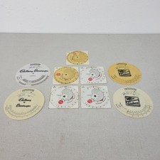 *Lot of 9* Non-Snift Carbonation Test Charts for Bottles and Cans Coke / Cadbury