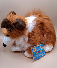 GANZ Webkinz Collie Plush w/ Sealed Code, Retired 2005 HM100