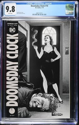Doomsday Clock #10 CGC 9.8 NM/MT DC Comics (2019) Watchmen, Dr. Manhattan Colman