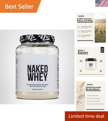 High-Quality 1Lb Whey Protein Powder - 25g Protein, 15 Servings, Keto Friendly