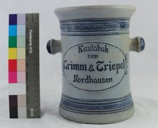 Grimm & Triepel Kautabak- Topf 1900