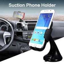 360° Car Universal Mobile Phone Holder Black Dashboard Suction Mount Windscreen
