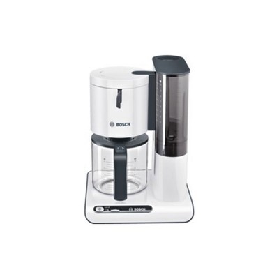 Bosch TKA8011 Styline Glas Filterkaffeemaschine weiß Kaffeemaschine  1,25 Liter