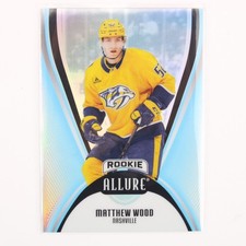 2025-26 Upper Deck Allure #119 Matthew Wood Rookie   Preds