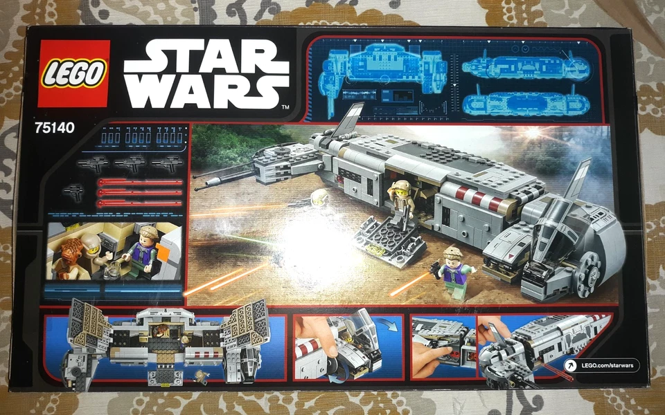 LEGO Star Wars: Resistance Troop Transporter 75140+75131 Troop Battle Pack! NEW! - Image 4 of 4