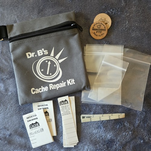 Geocaching® - Partial Dr. B's Cache Repair Kit