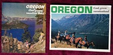 OREGON COOL GREEN VACATION LAND - 1947 w. LETTER, LATE '60S EDITIONS; PHOTOS +