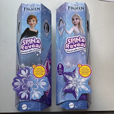 Disney Frozen Puppen Elsa und Anna Spin & Reveal OVP Mattel