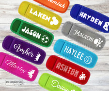 Personalized Ice Pop Holder Popsicle Cozy Ice Pop Sleeve Summer Party Favor