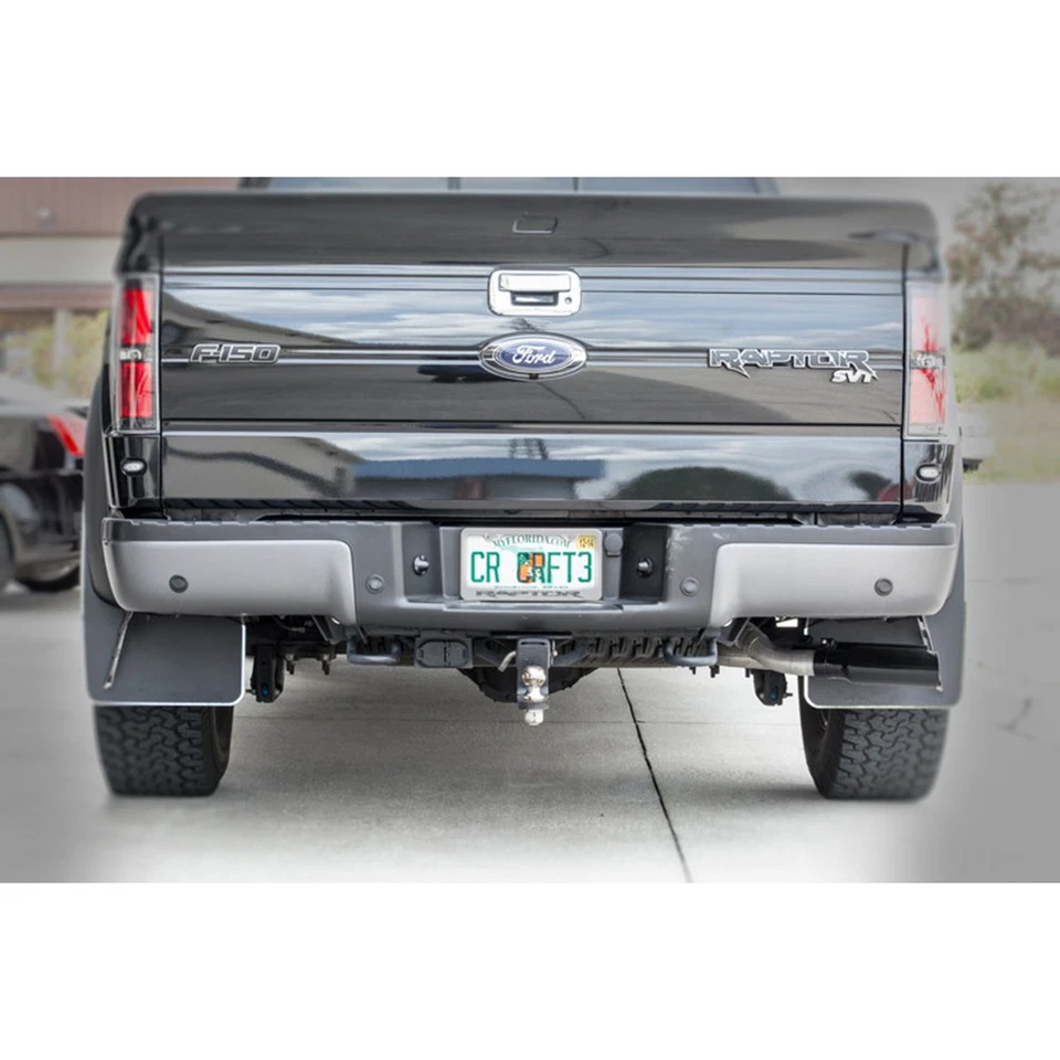 Guardabarros delanteros respaldo ABS para Ford F-150 Raptor 2010-2014 [fibra de carbono] Foto 2 de 3