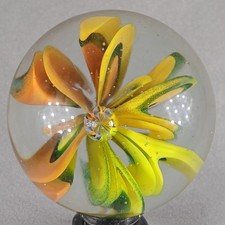 Large Signed 2010 Marble 1.45 Inches Mint Condition Combined Shipping