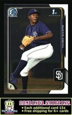 2015 Bowman Draft Chrome #180 Austin Smith San Diego Padres