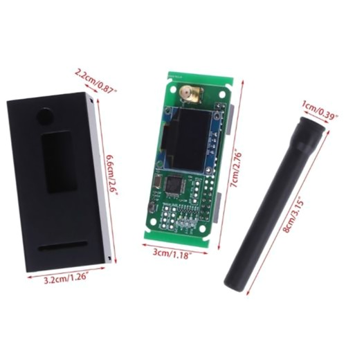 UHF VHF UV MMDVM Hotspot Kit with Shell For DMR P25 YSF DSTAR Pi Zero 3B 3B - Zdjęcie 7 z 8