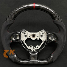 Steering Wheel For Toyota Gr86 2022-2025 Black Carbon Fiber Black Alcantara Steering Wheel For Toyota Gr86 2022-2025 Black Carbon Fiber Black Alcantara
