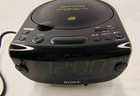 Sony Dream Machine ICF-CD815 FM/AM Dual Alarm Clock Radio White– Tested Works