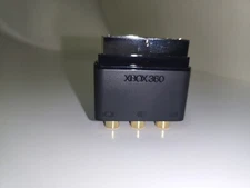 NEW Genuine Original Microsoft XBOX 360 SCART Adapter to RCA AV Audio Video #7G