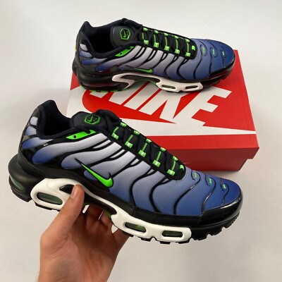 Nike Tn Air Max Plus 1 Icons Deep Royal Screem Green DX4326-001 Schuhe Sneaker